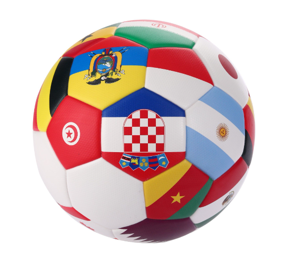 2026 World Cup Country Commemorative Football Soccer Training Ball with Various Flag Styles for Competition Souvenirs