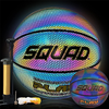 High Quality Reflective Basketball High Visibility Ball For Night Games