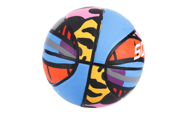Professional Custom Size 5 6 7 Rubber Basketball for training