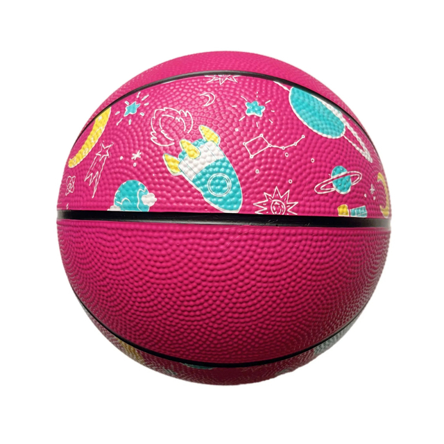 Secured Trading Service Factory Customized Size 1-6 Rubber Basketball