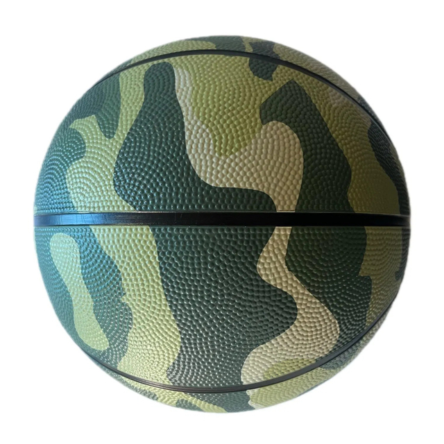 Professional Custom Size 5 6 7 Rubber Basketball for training