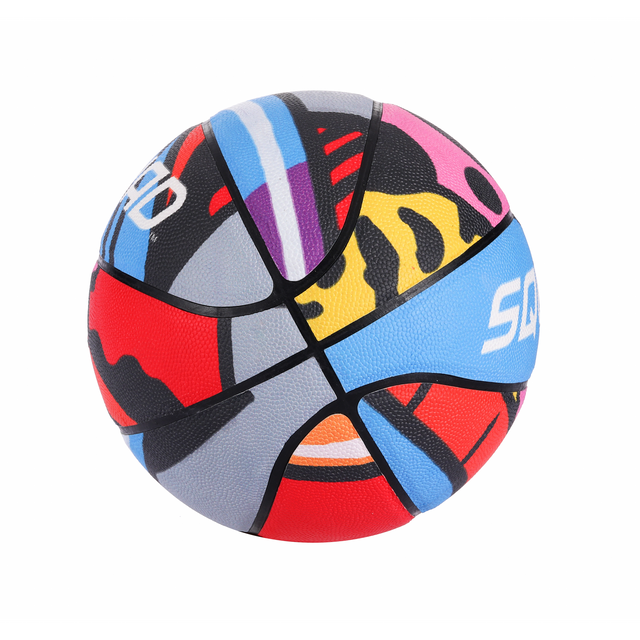 Secured Trading Service Factory Customized Size 1-6 Rubber Basketball
