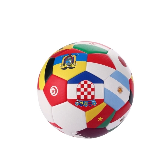 2026 World Cup Country Commemorative Football Soccer Training Ball with Various Flag Styles for Competition Souvenirs